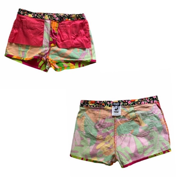 Dolce & Gabbana Floral Tropical Shorts Size 26 40 4 - Picture 10 of 16